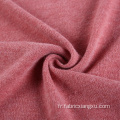 Tissu en jersey en tricot en laine simple
